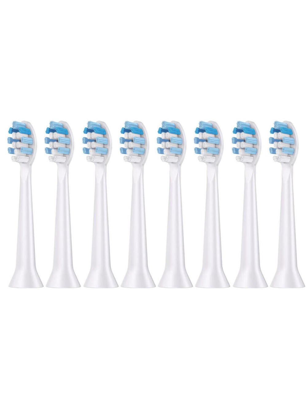 8-pk Oral Care Replacement Brush Heads – Soft Bristle Pack Electric Toothbrushes